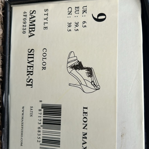 Leon Max samba silver new in box. - Picture 5 of 5